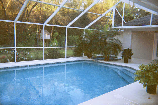 The pool was digitally added, do not visit us if the pool is the reason